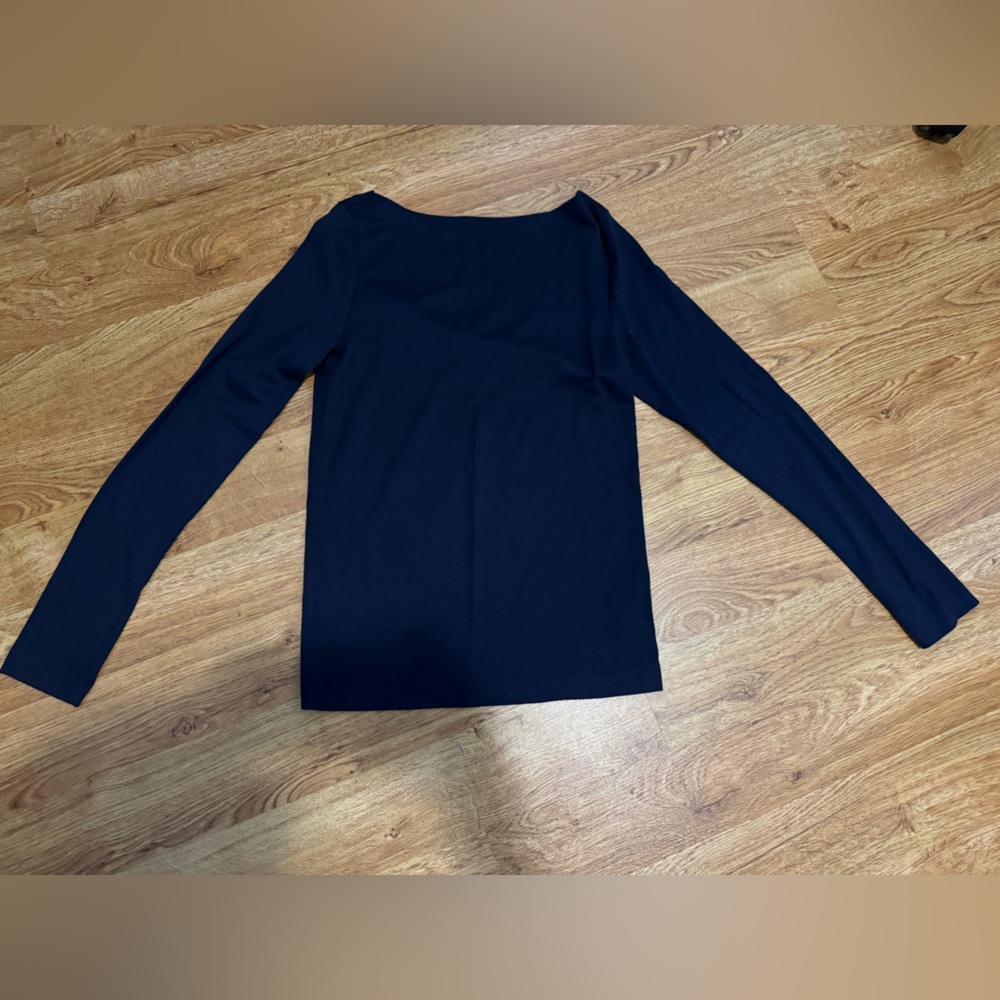 GAP Classic Navy Long Sleeve Top